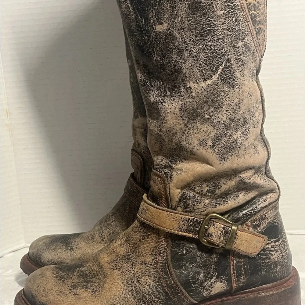 BED|STU Genuine Leather Women's Boots size 7 US - Picture 6 of 9